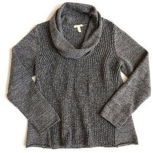 Eileen Fisher organic cotton cowl neck sweater